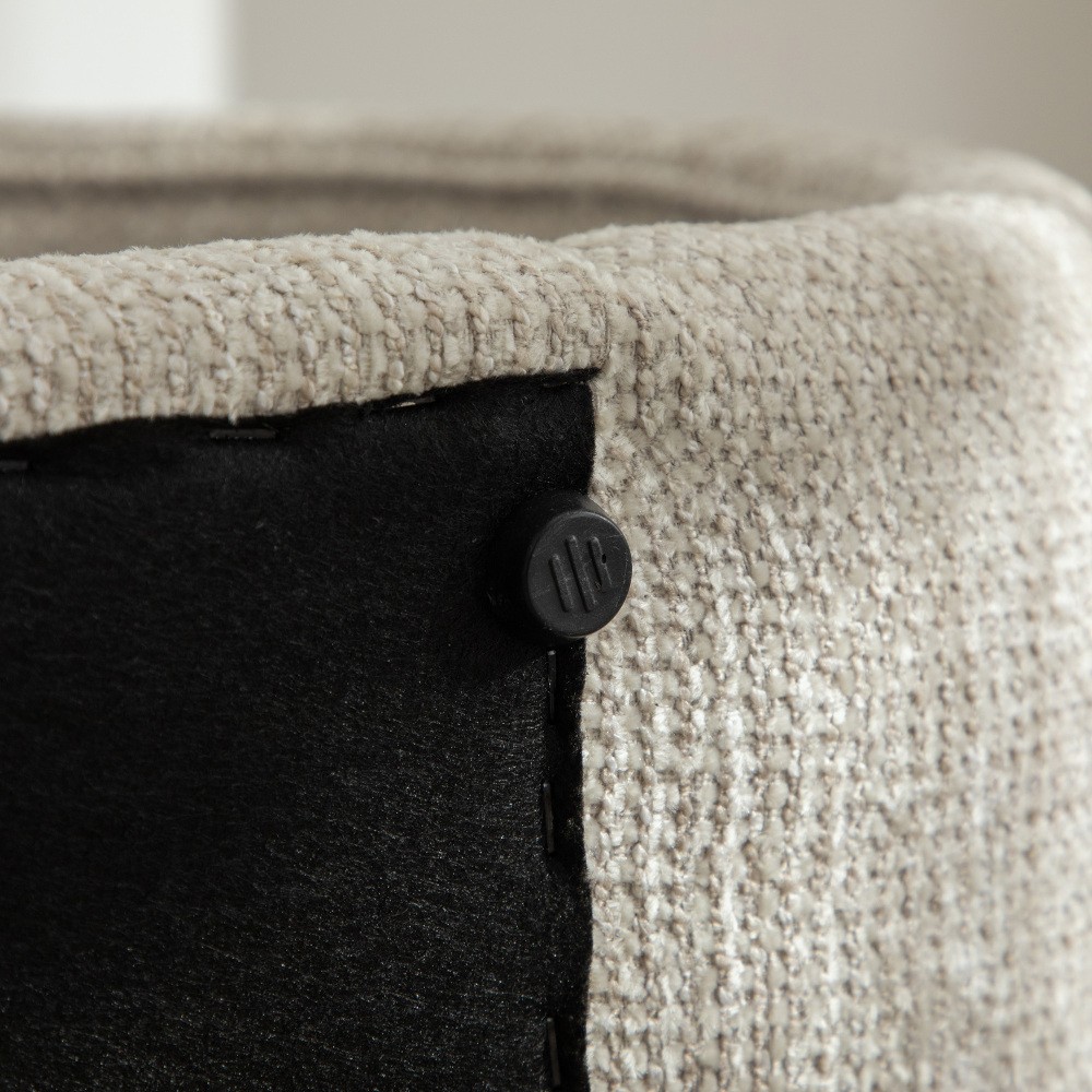 Chenille Upholstered Storage Bench with Iron Frame, Entryway & Living Room