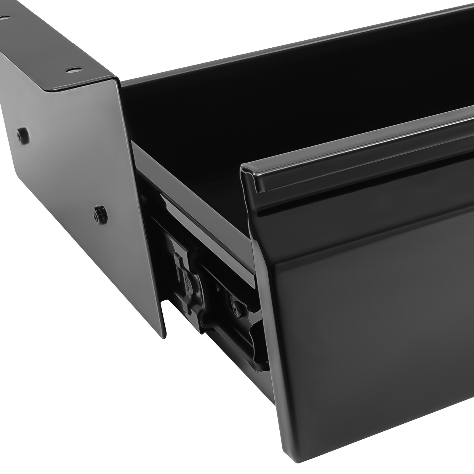 22" Black Space Saver Sliding Under Desk Storage Drawer Pull-out Drawer