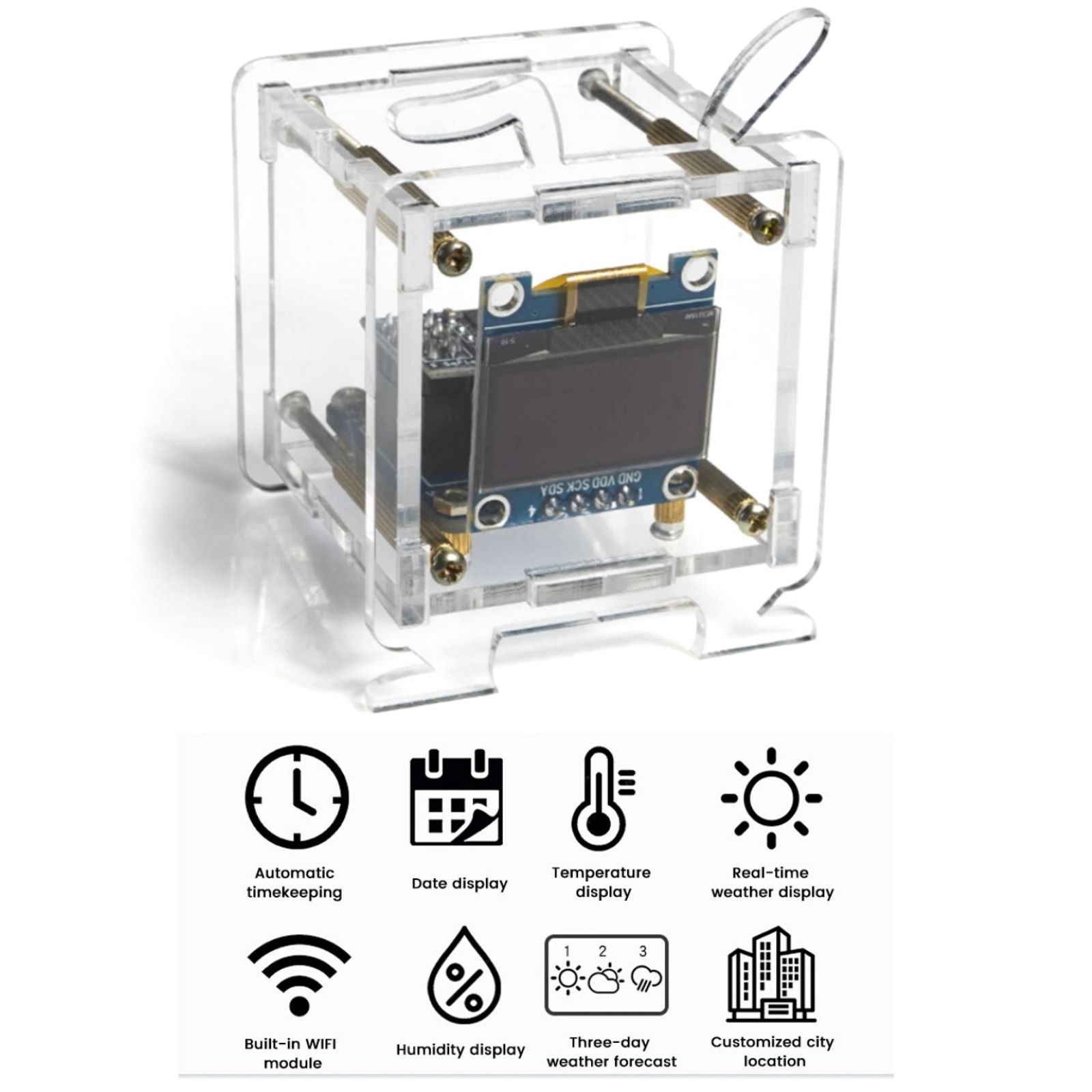 ESP8266 DC5V Power DIY Electronic Kit For Multi-functional Interface Switching