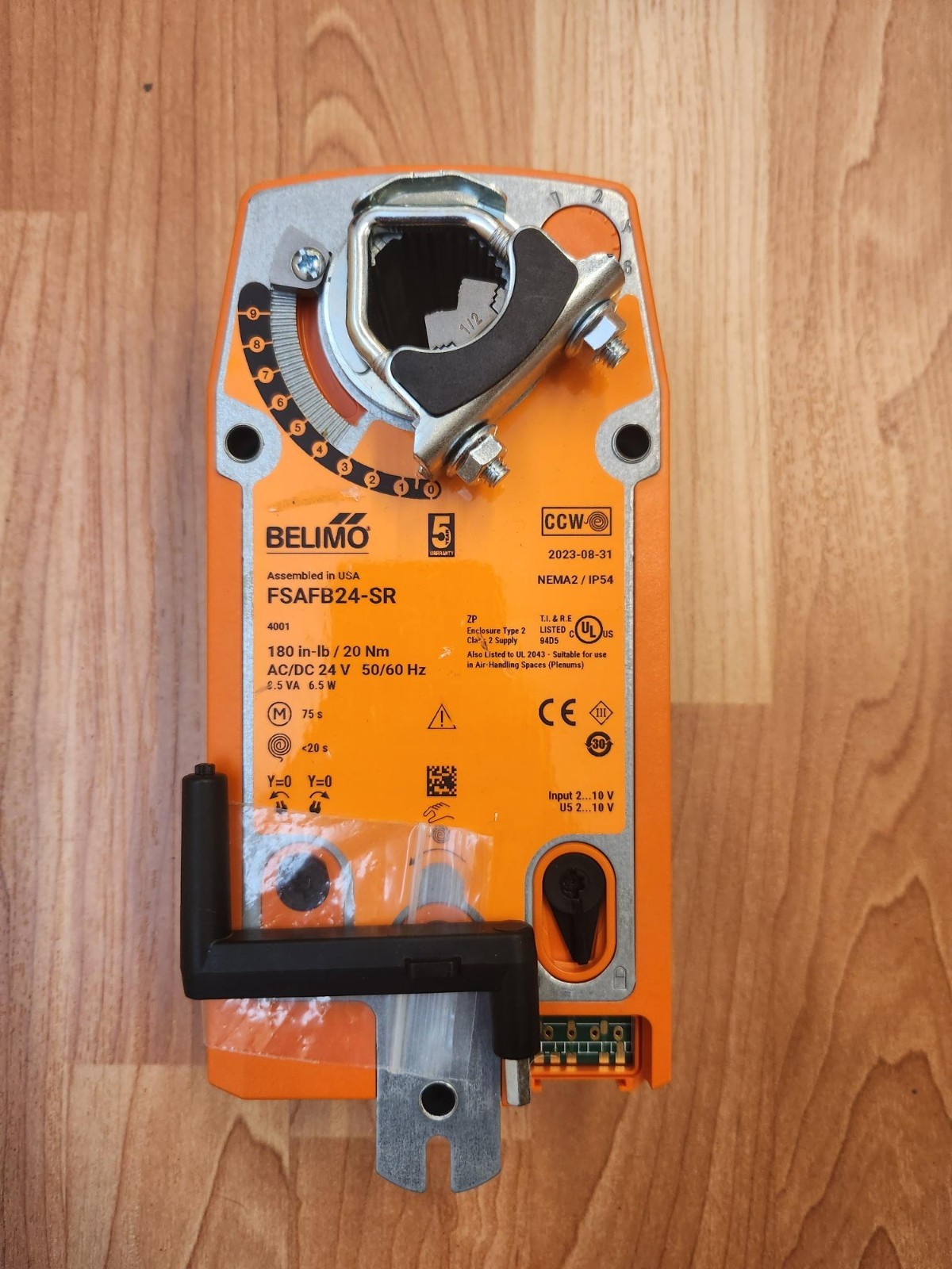Belimo FSAFB24-SR Fire Smoke Actuator
