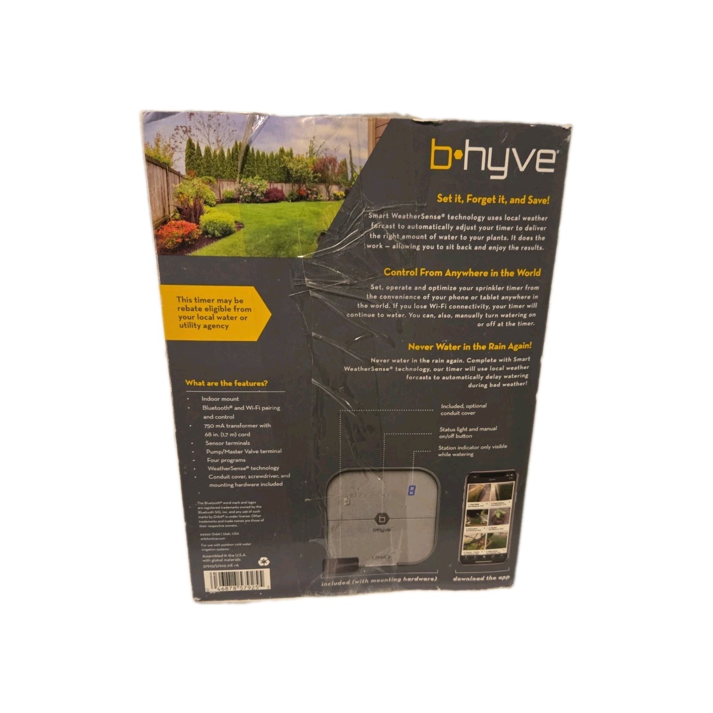 Orbit Smart Wi-Fi Wireless Irrigation Sprinkler NEW!!