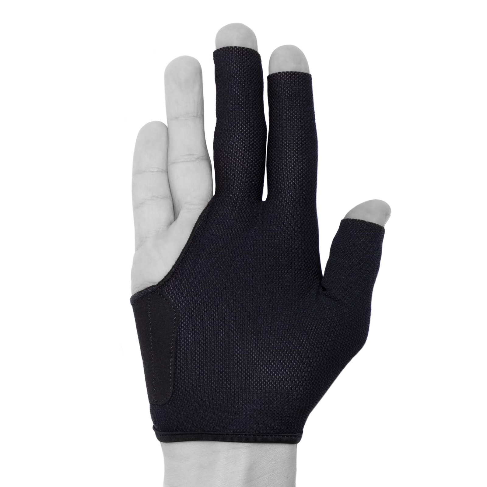 Billiard GLOVE QuickDry, for RIGHT Hand, Black (M)
