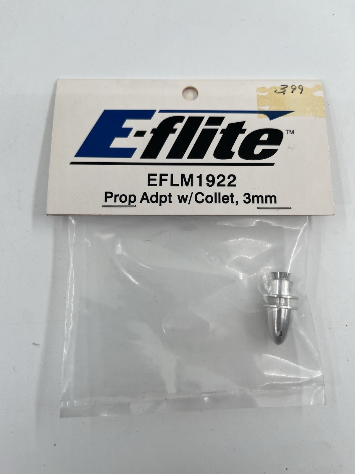 EFLM1922 E-flite Prop Adapter with Collet, 3mm NOS