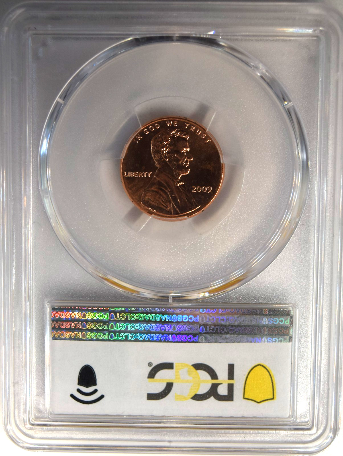 2009 Lincoln Professional Cent - PCGS MS65RD with Goldshield Trueview