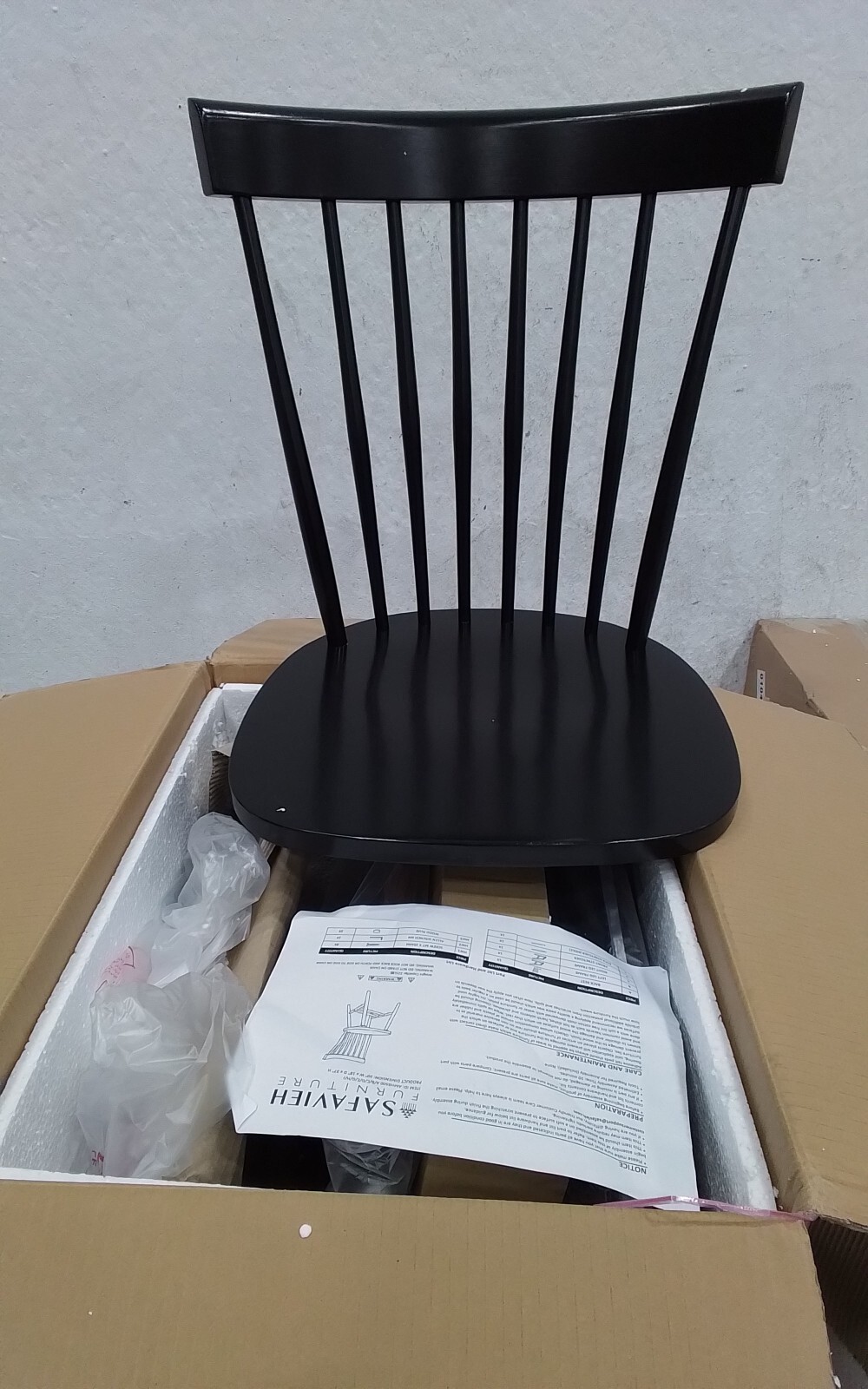Safavieh PARKER SPINDEL SIDE CHAIR, Reduced Price 2172734097 AMH8500B