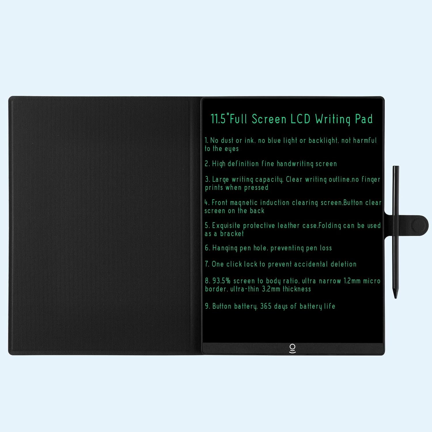 11.5in Erasable LCD Tablet Magnetic Writing Board for Drafting, Taking Notes...
