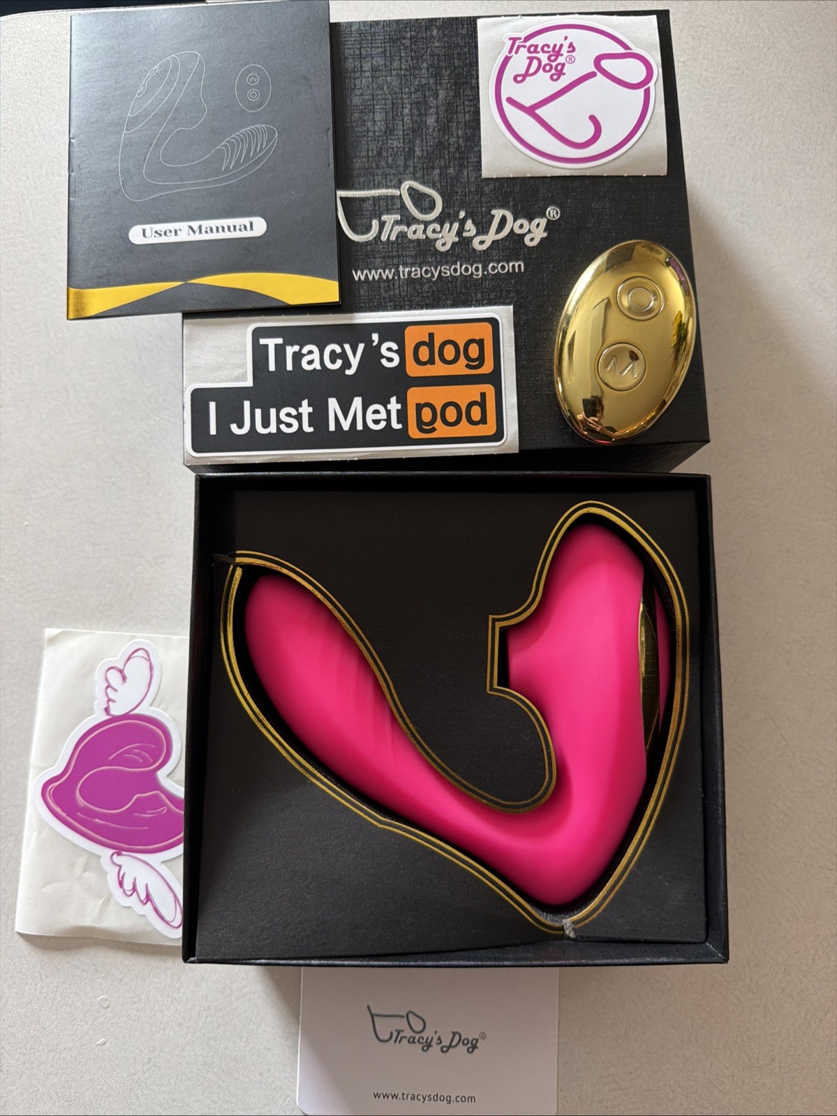 Tracy’s Dog OG Clitoral Sucking Vibrator G Spot Dildo Clit Sex Toys For Women