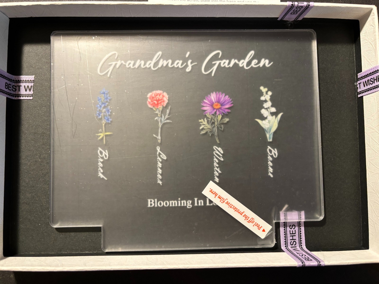 Grandma’s Garden Night Light  gift