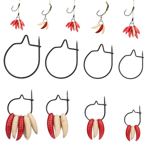 Fishing Maggot Clips Carp Tench Barbel - Fishing Rigs - Maggots Fishing - UK