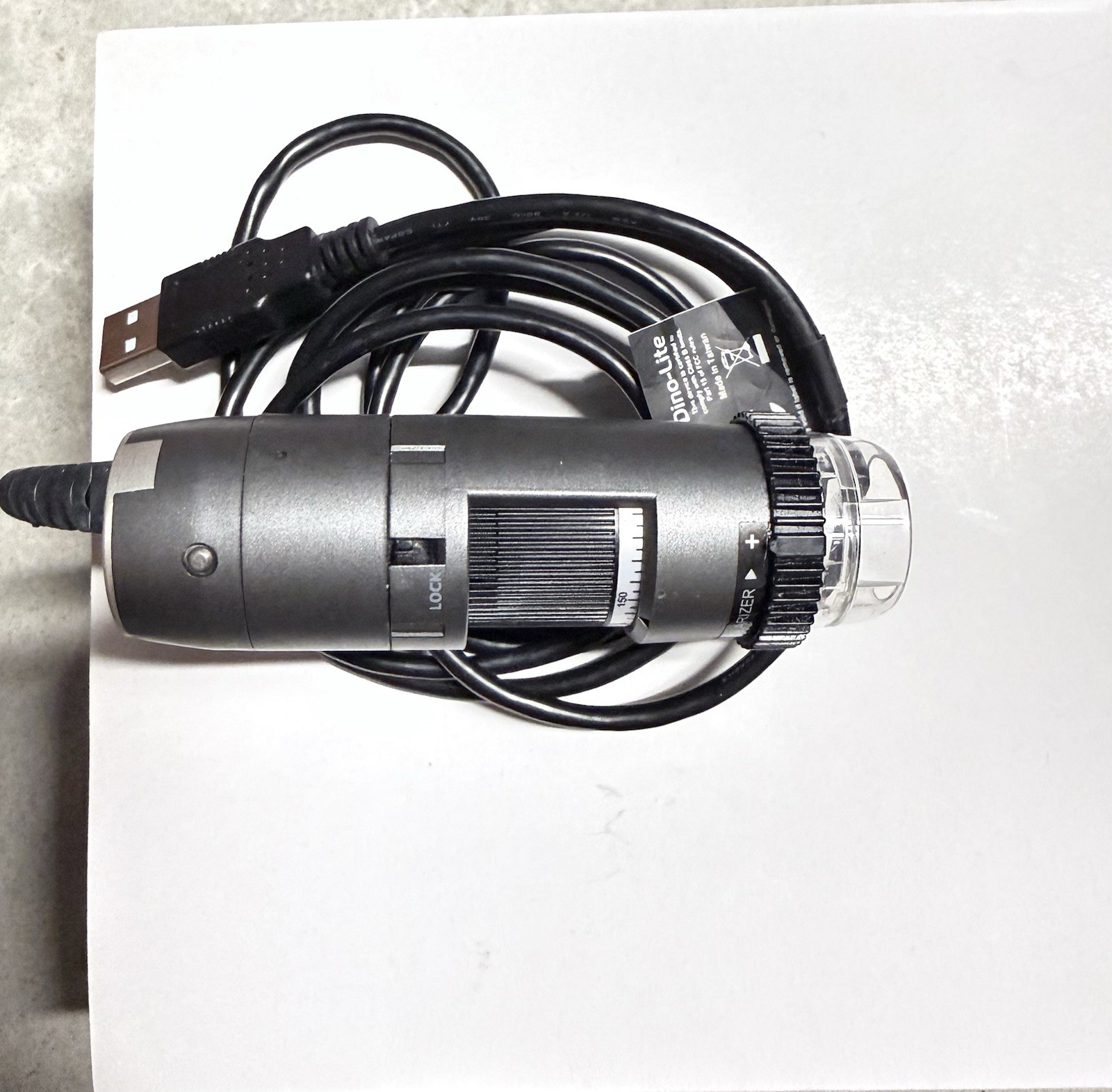 Dino - Lite Edge AM4115ZT 10X~230X Polarizing Handheld Digital Microscope.