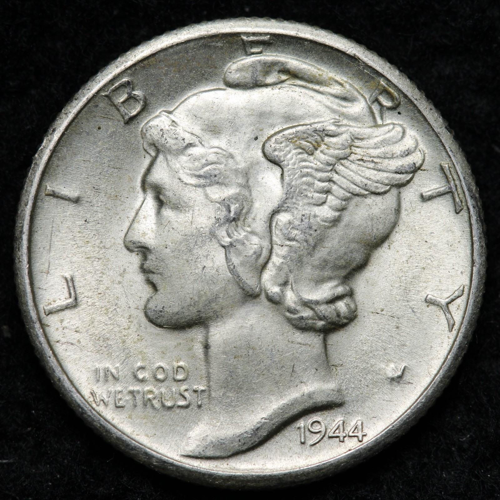 1944-D Mercury Silver Dime BU *UNCIRCULATED* MS FSB E239 AOIY