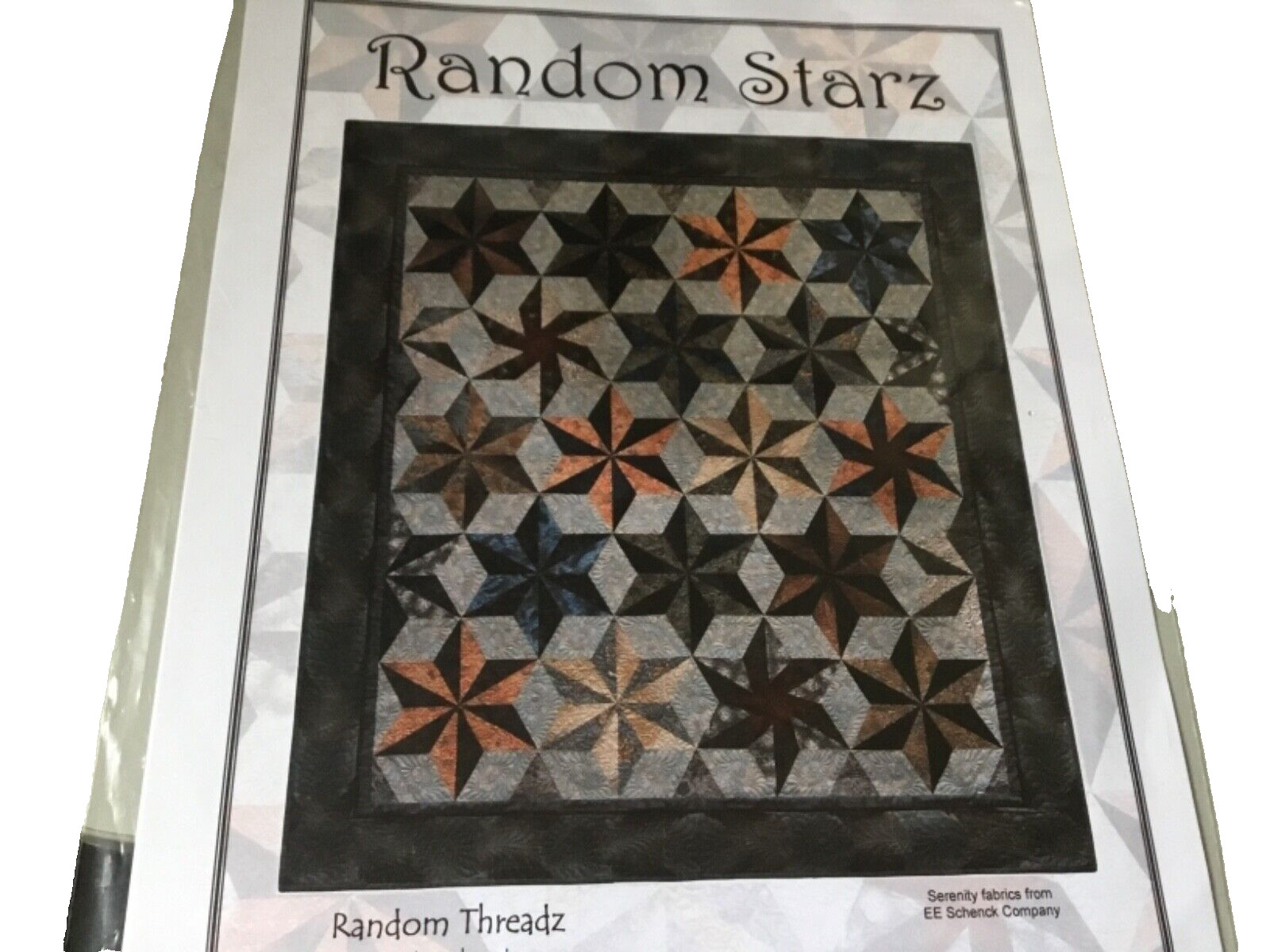 RANDOM STARZ QUILT PATTERN BY RANDOM THREADZ
