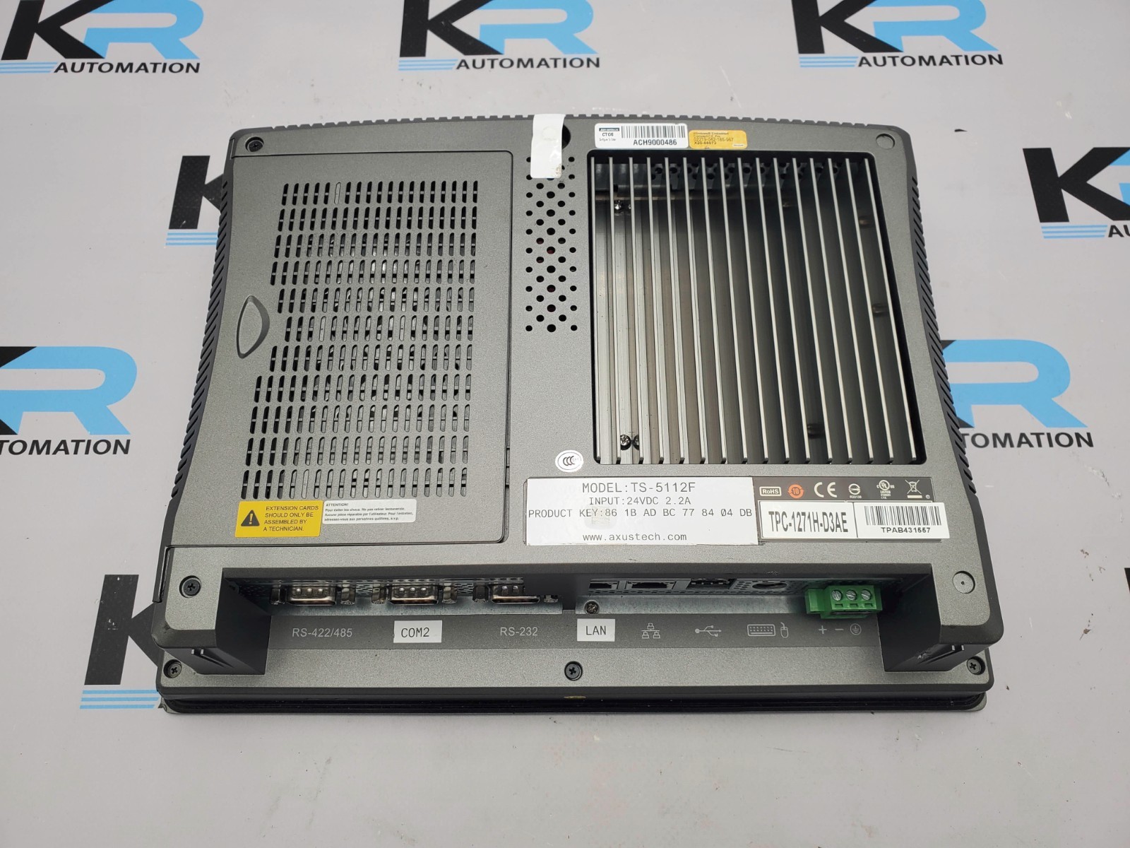 Advantech TPC-1271H-D3AE Operator Interface Panel TS-5112F