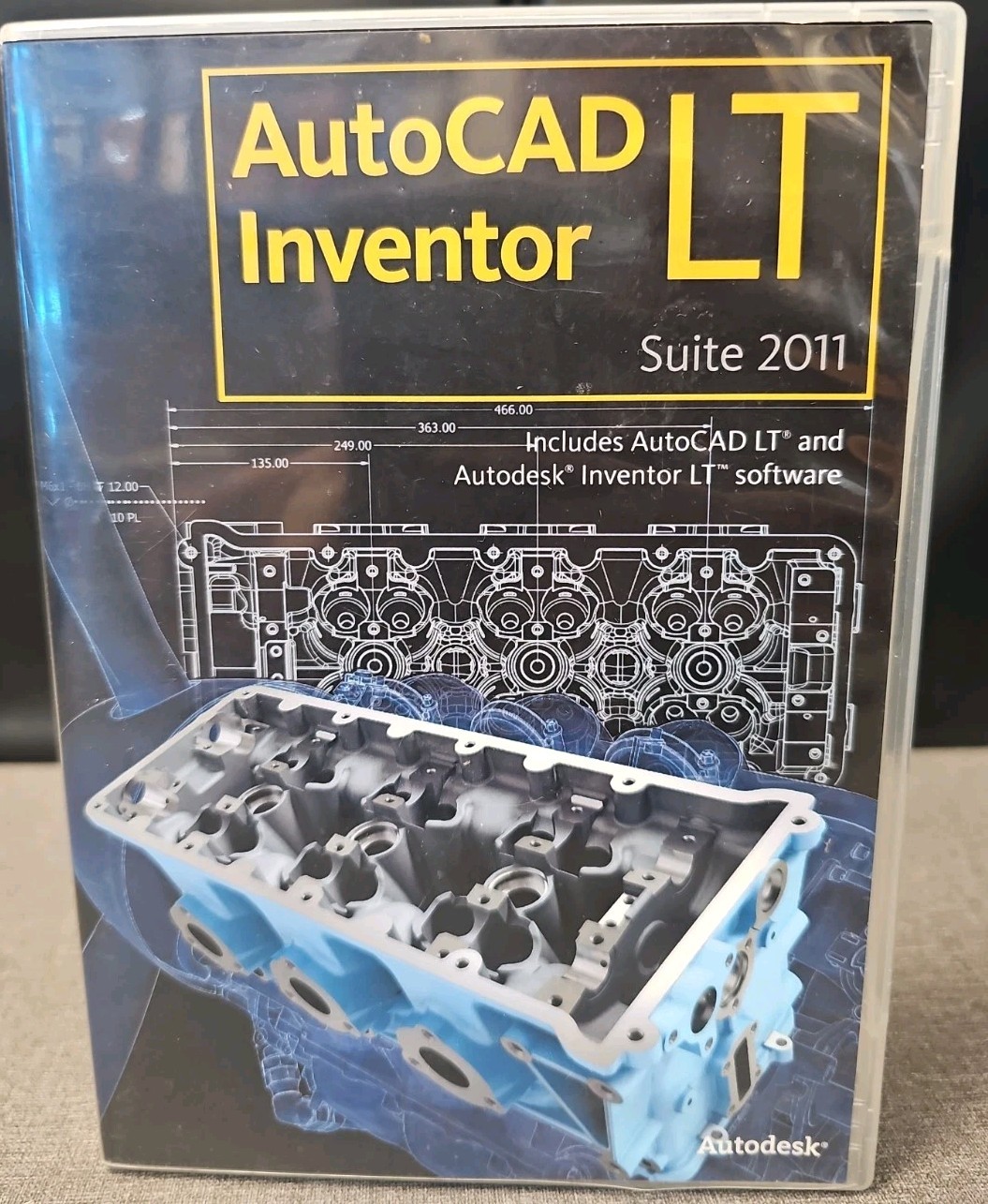 AutoCAD Inventor Suite 2011 - Autodesk With Serial Number 3 Disc