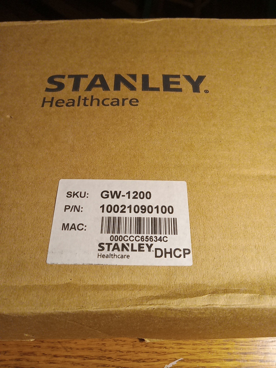 Stanley Healthcare GW1200