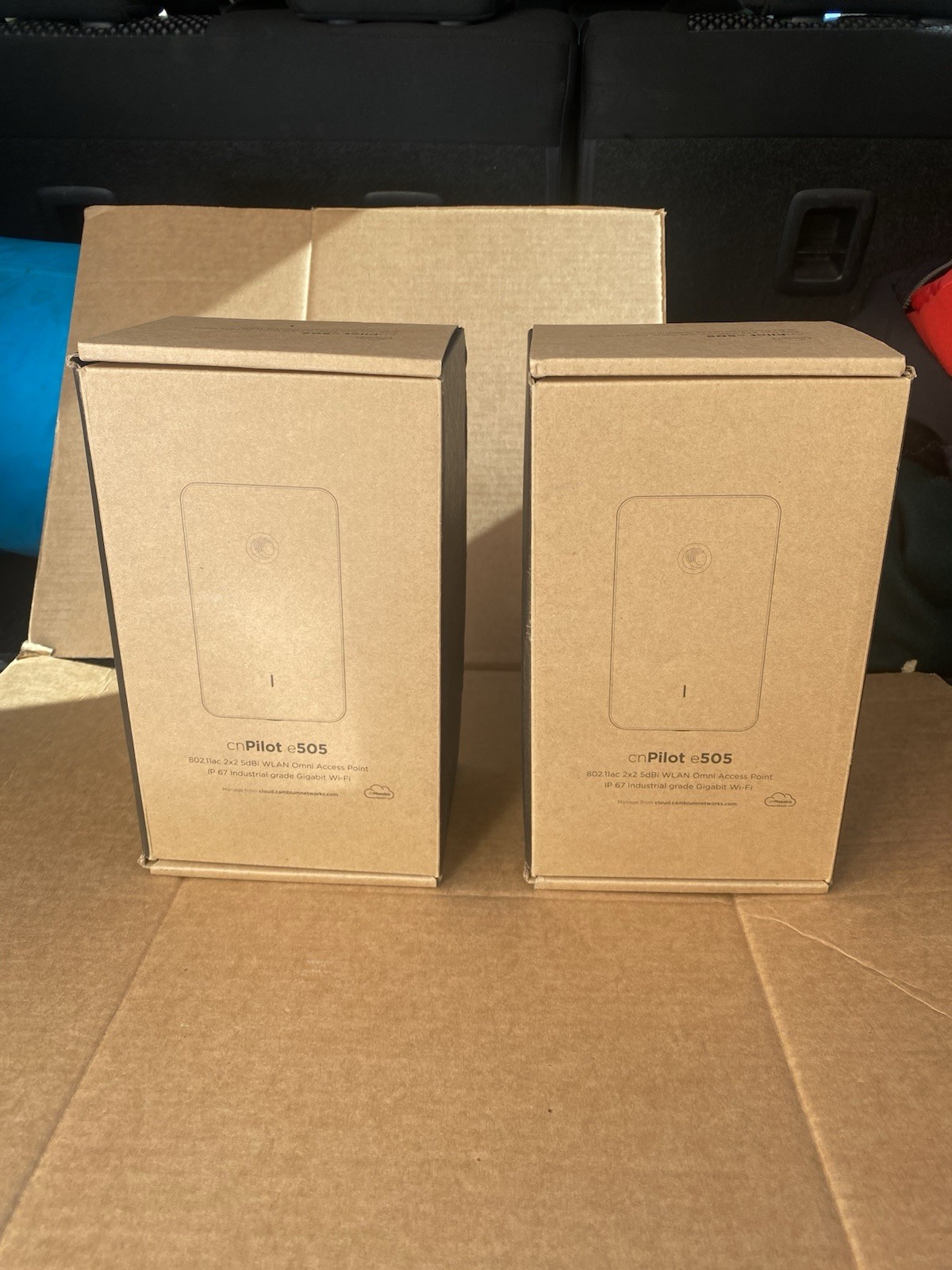 (2) Cambium Networks cnPilot e505 Wi-Fi 5 Outdoor Wireless Access Point