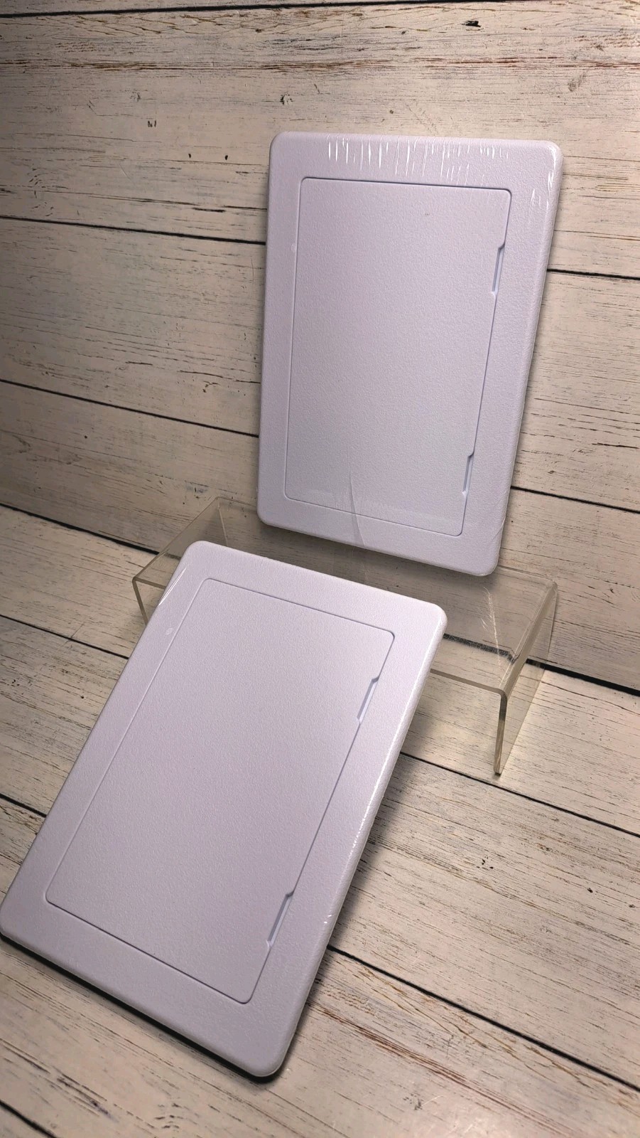 Access Plumbing Panel for Drywall Ceiling, 4x6 in 2 PC Plastic Access Door, Wall