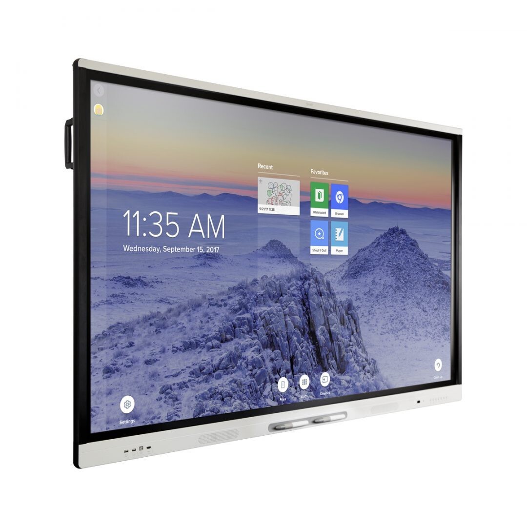 Mobile SMART Board MX065 Touchscreen Interactive Whiteboard Display for School