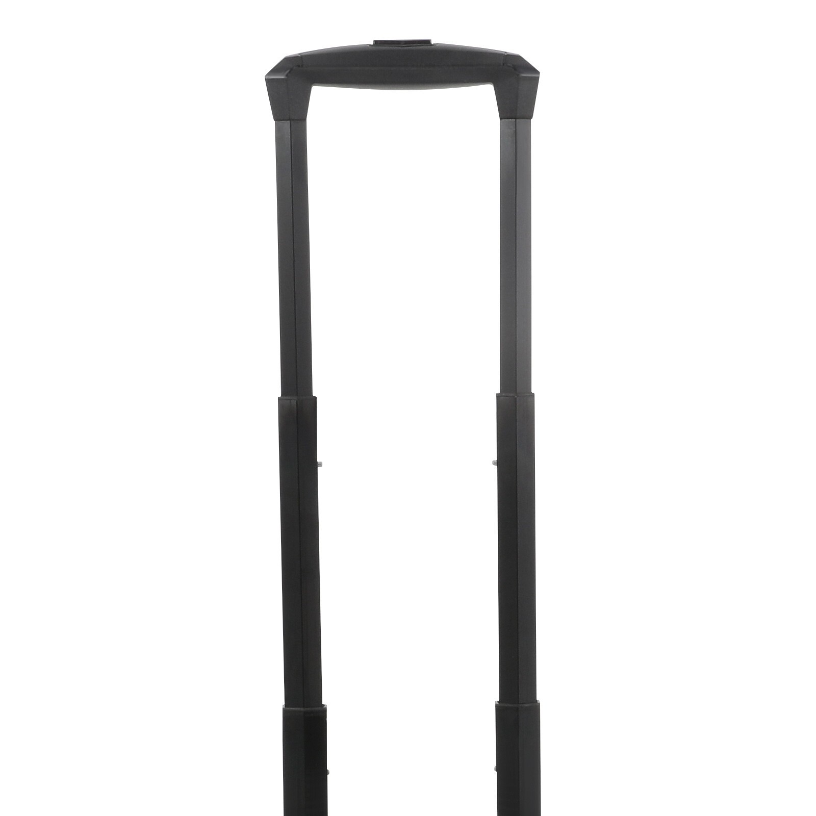 Striped style Rolling File Storage Case, Lockable File Box with Telescopic Pole