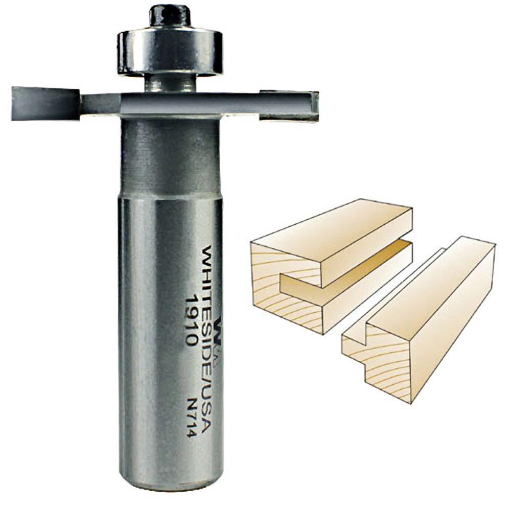 Whiteside Slotting & Rabbeting Bit 1/2 in. SH x 5/32 in. CL x 1/2 in. CD