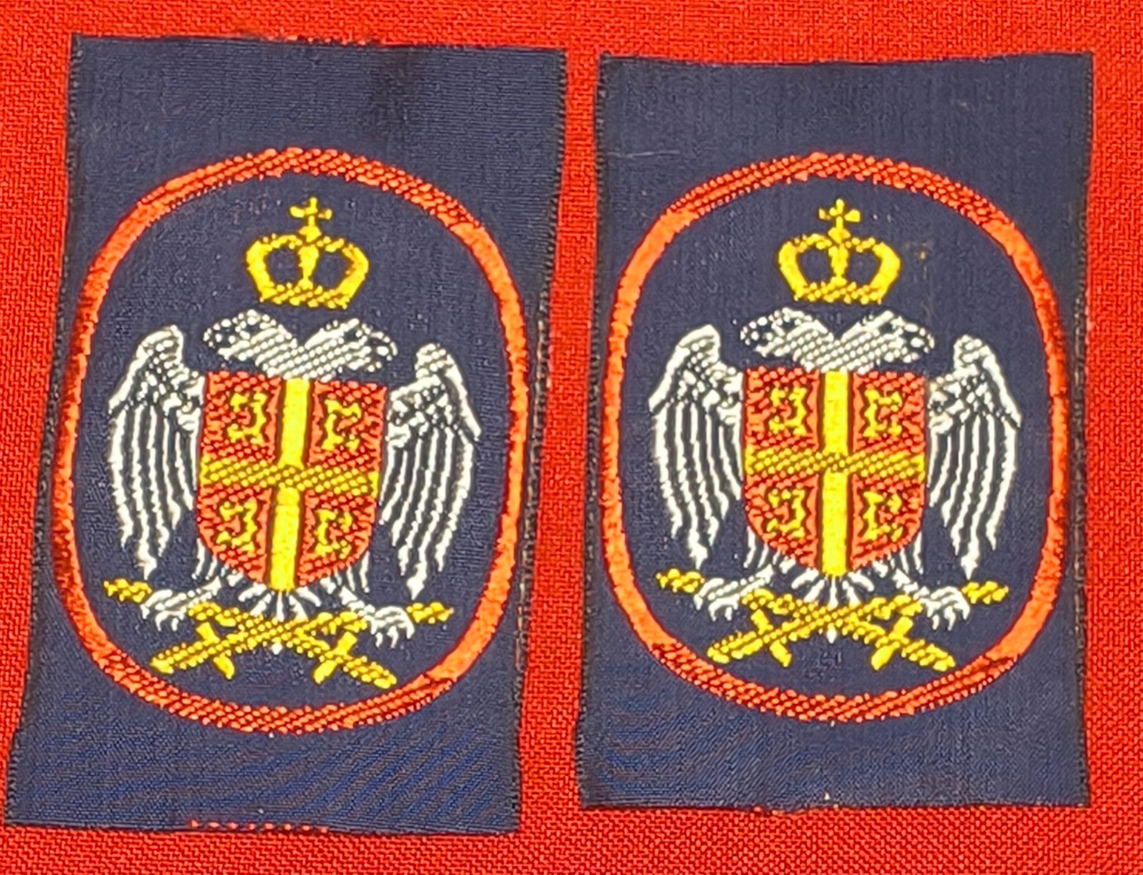 SVK KRAJINA Serbian Army of Krajina General War Patches for Beret/Cap