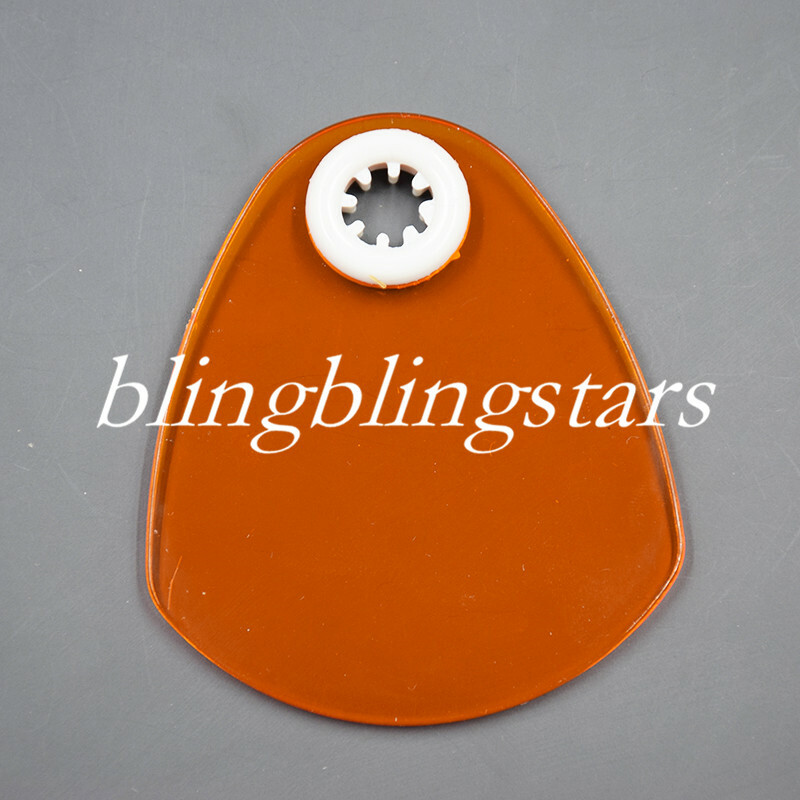 5 Pcs Dental Shade Board Curing Light Hand Protect Shield Held Filter Triangular