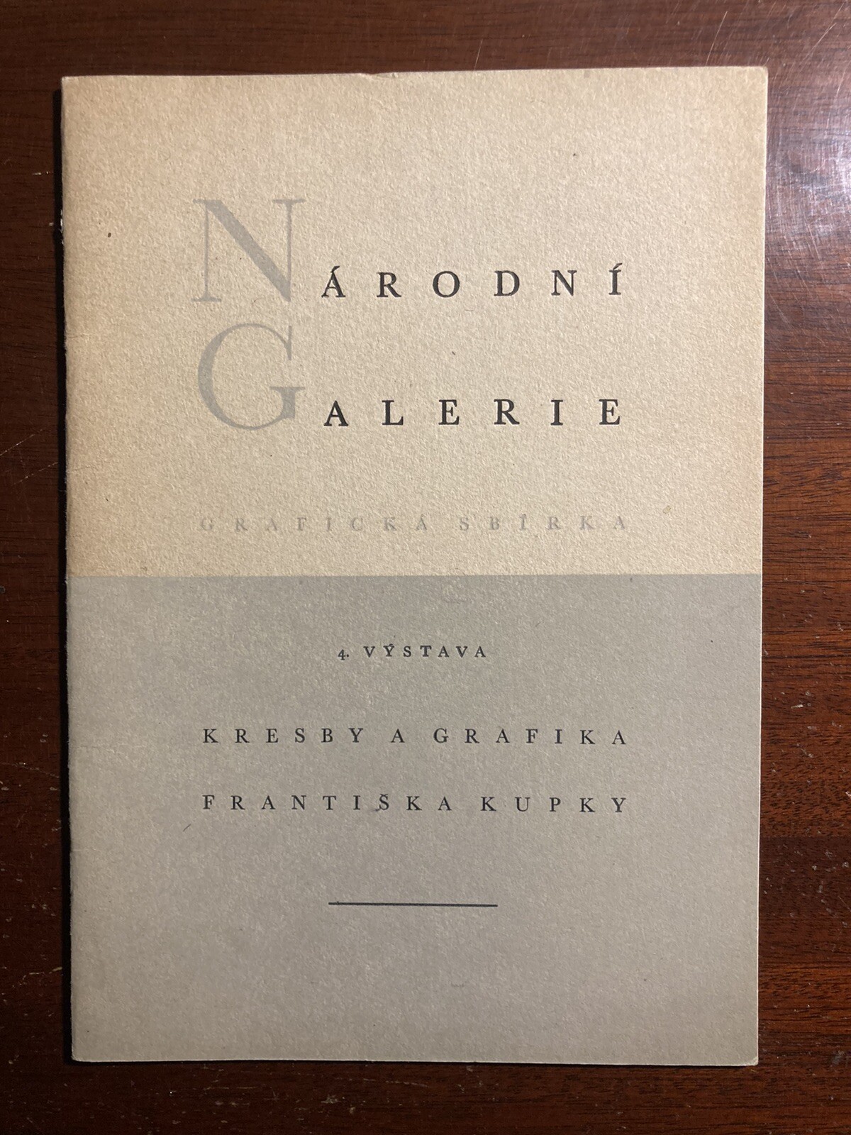 Narodni Galerie Kresby A Grafika Frantiska Kupky 1946 Booklet Art Catalog