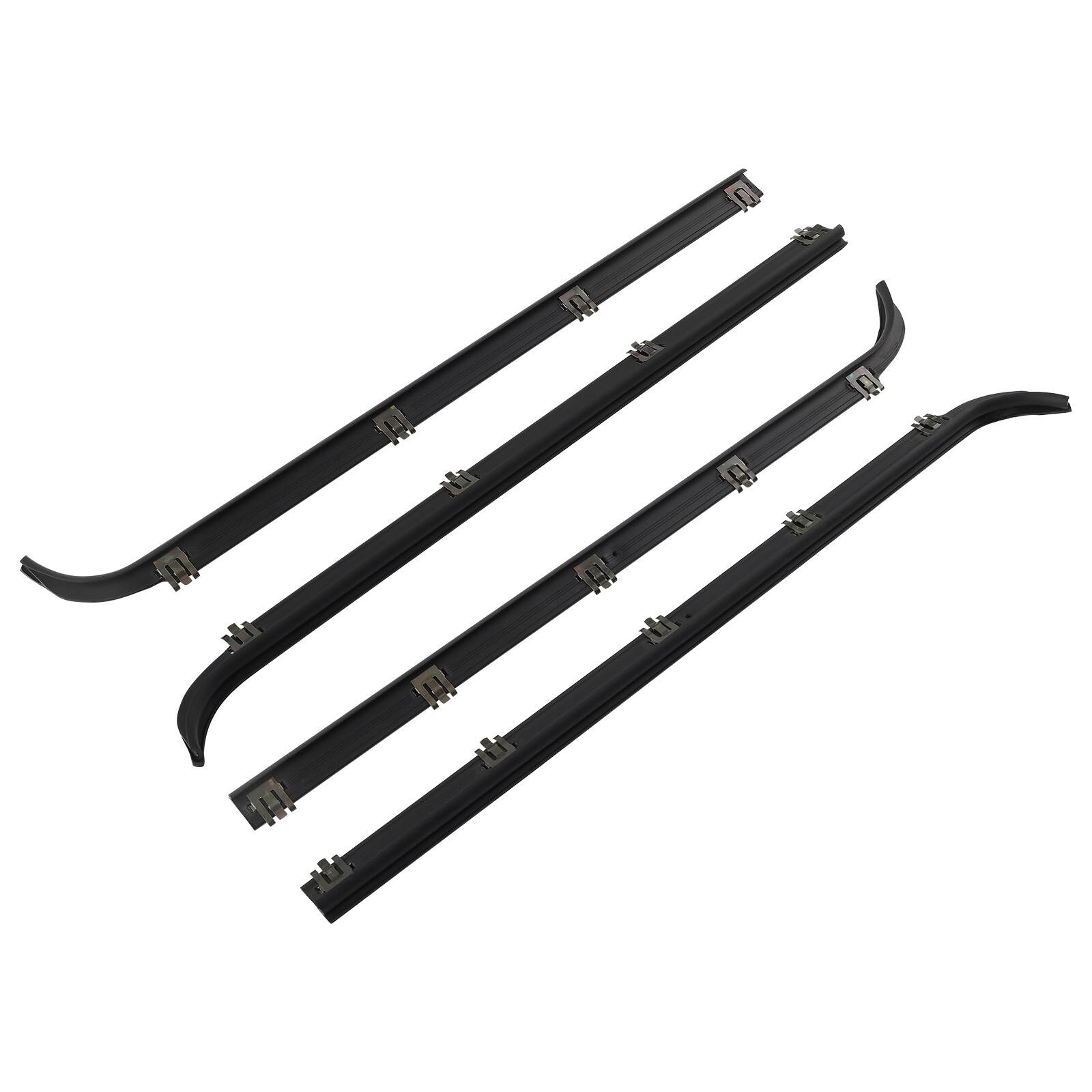 Door Window Seal Belt Weather Strip for Ford F150/F250/F350 1987-97 E7TZ1521452A