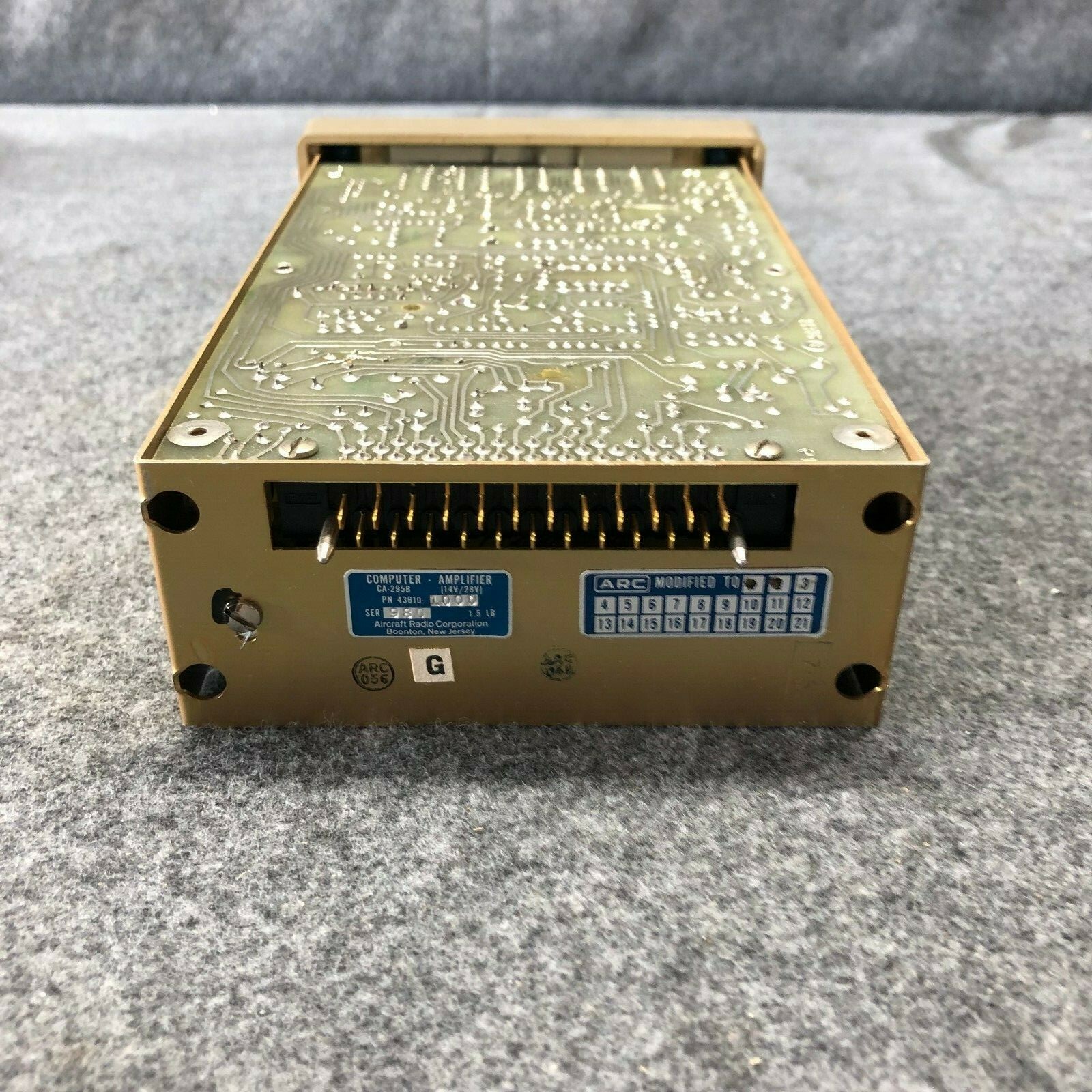 Cessna ARC 200A Navomatic Controller Computer Amplifier CA-295B P/N 43610-1000
