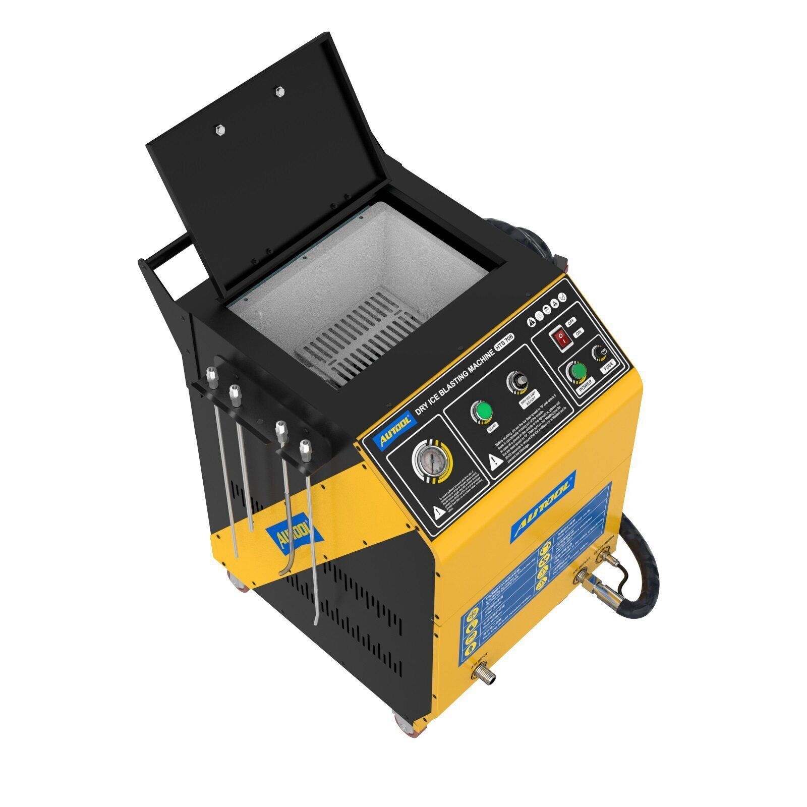 Dry Ice Blasting Cleaner Dry Ice Blaster Machine For Car Ships Aviation Cleaning