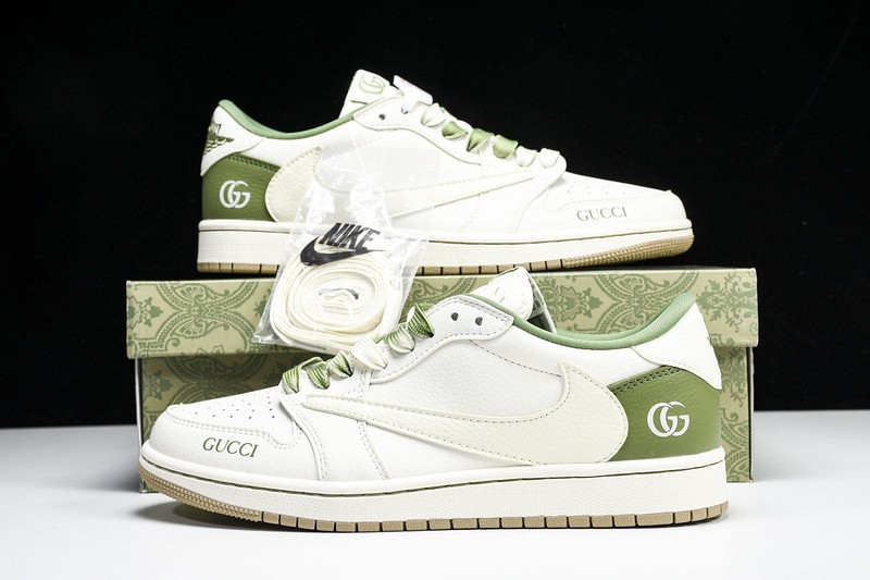 AJ 1 Retro Low OG SP Collab White/Grey XY2688-105 Men's Shoe Sizes 4-11