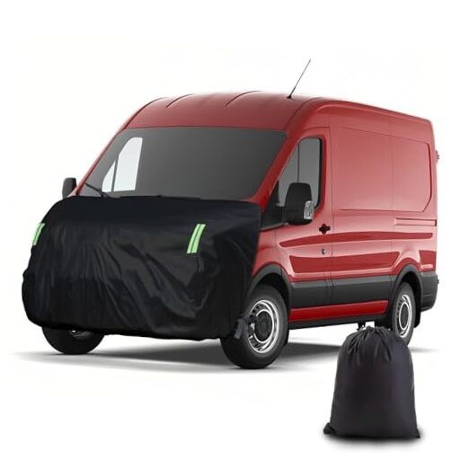 6 Layers Car Engine Cover F：Transit Sprinter & Ram ProMaster 1500 Van black