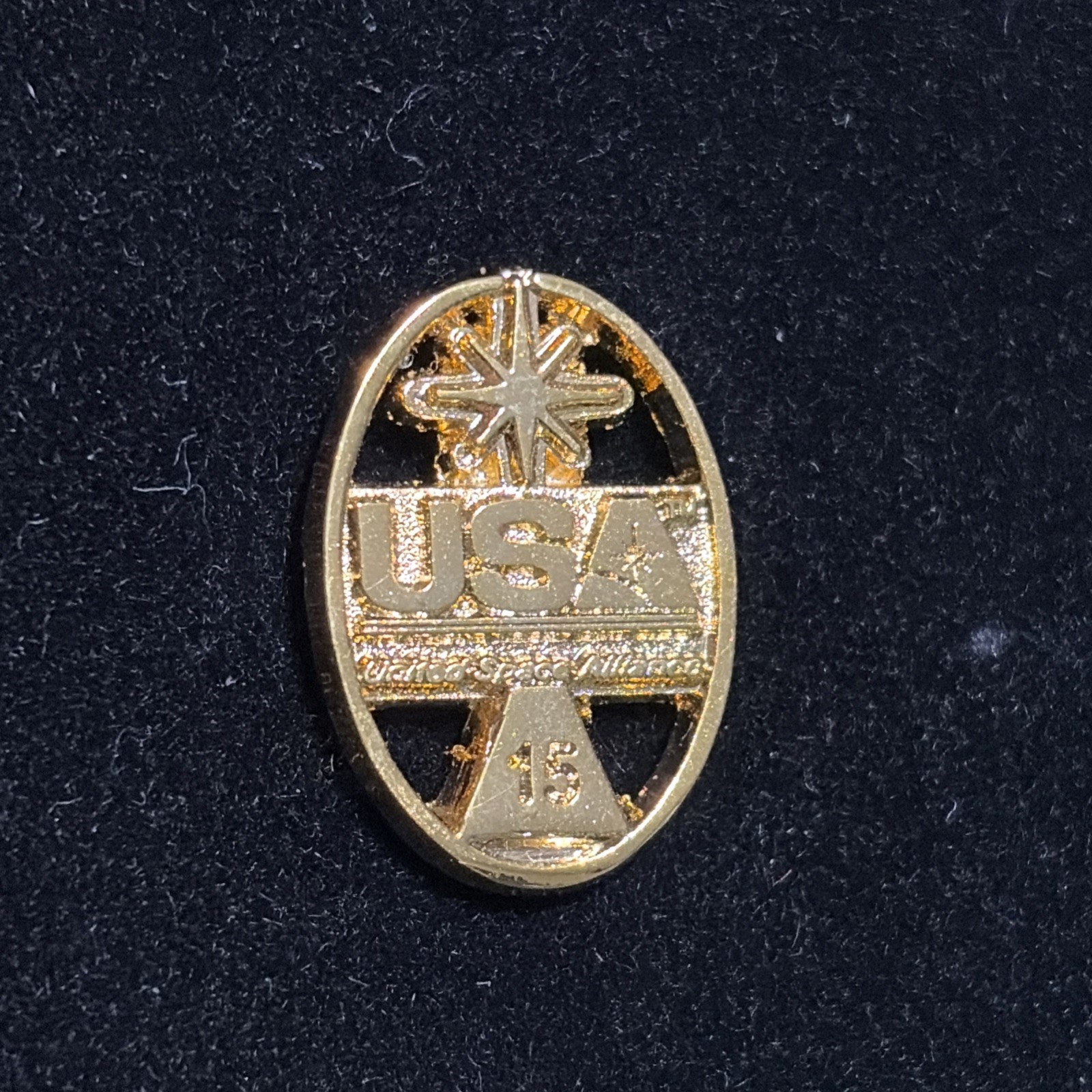United Space Alliance 15 Year Pin