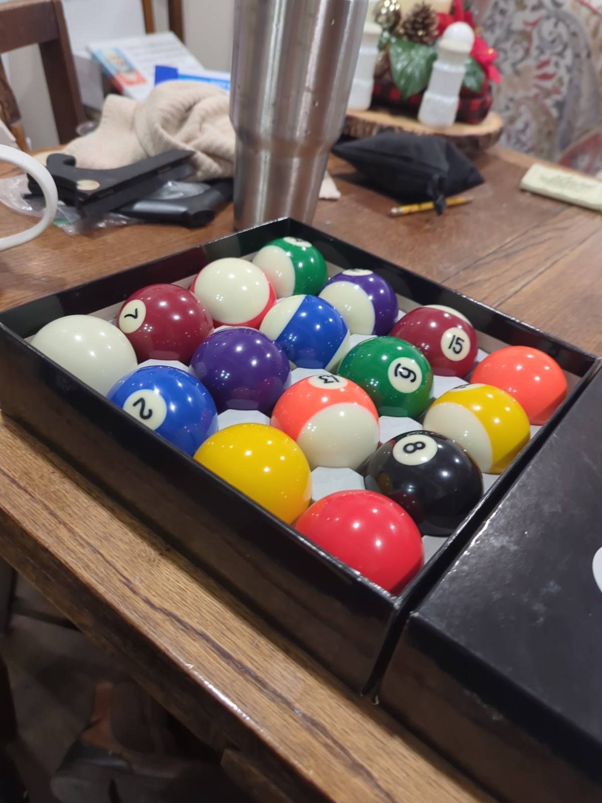 GoSports Regulation Billiards Balls - Complete Set of 16 Professional Balls A12