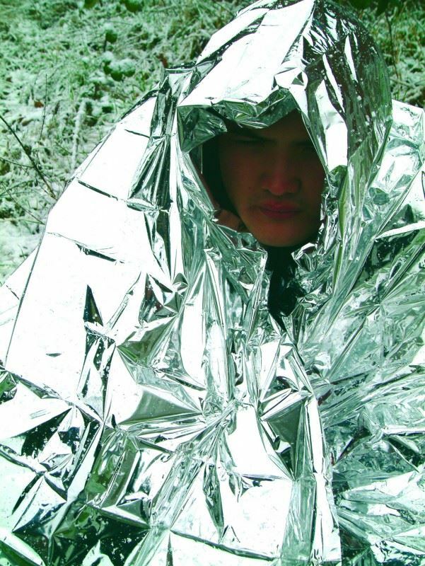 BCB Emergency Foil Hypothermia Space Blanket Silver CL041, LIghtweight, 2 Pack