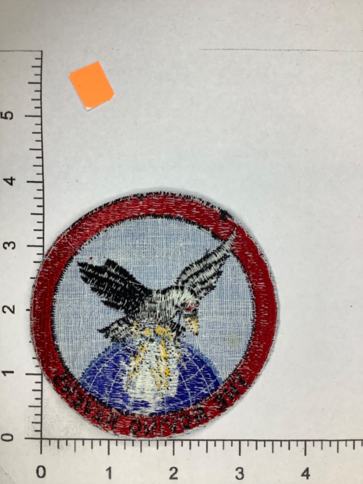 VINTAGE USAF THE ROVING RAVENS SQUADRON PATCH