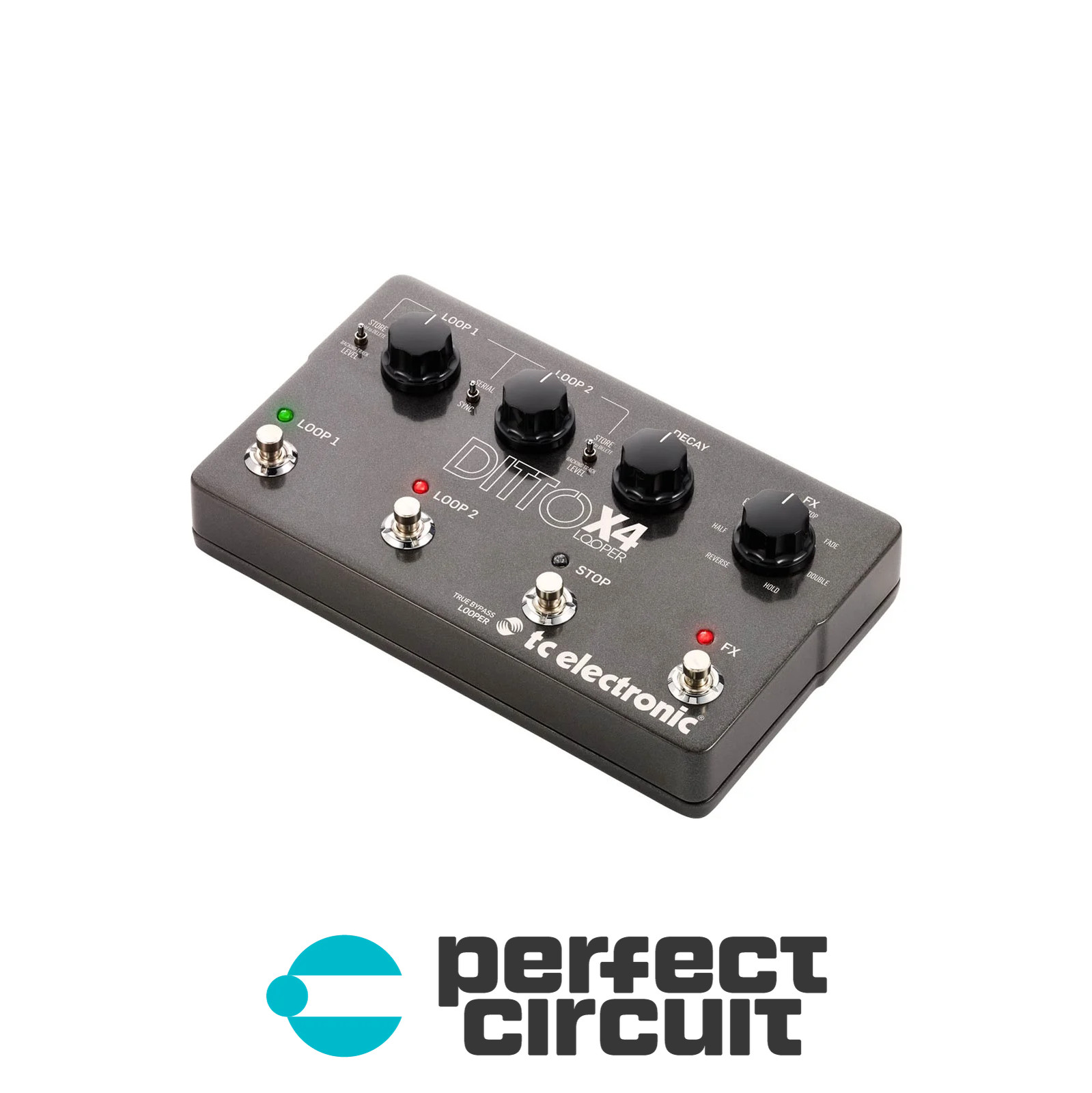 TC Electronic Ditto X4 Looper Pedal EFFECTS - NEW - PERFECT CIRCUIT