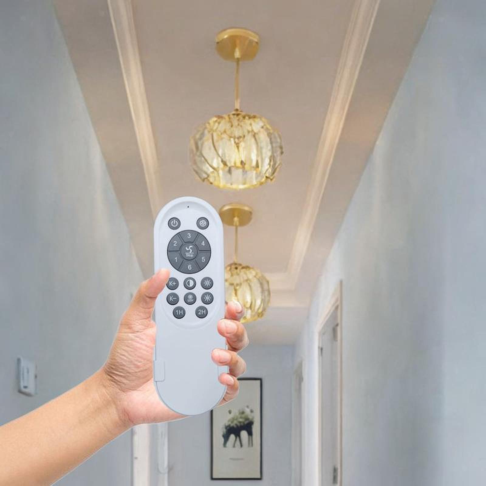 Ceiling Fan Remote Control Replacement with Dimming Function Easy to Use Low