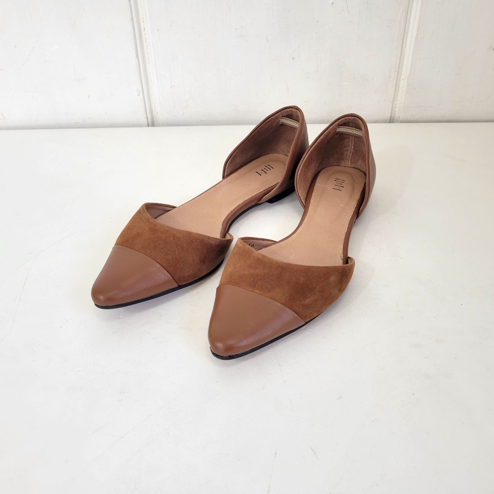 J. Jill  Flats With Suede & Leather Upper - Women's Size 10