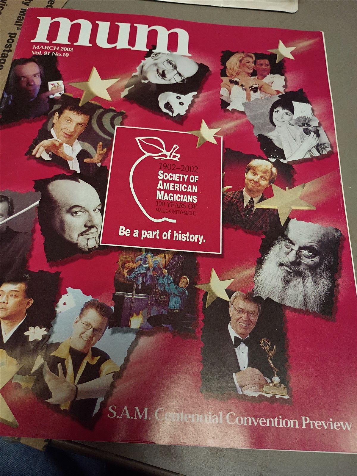 Centennial Convention Preview MUM Society of American Magician Magazine 2002 #12