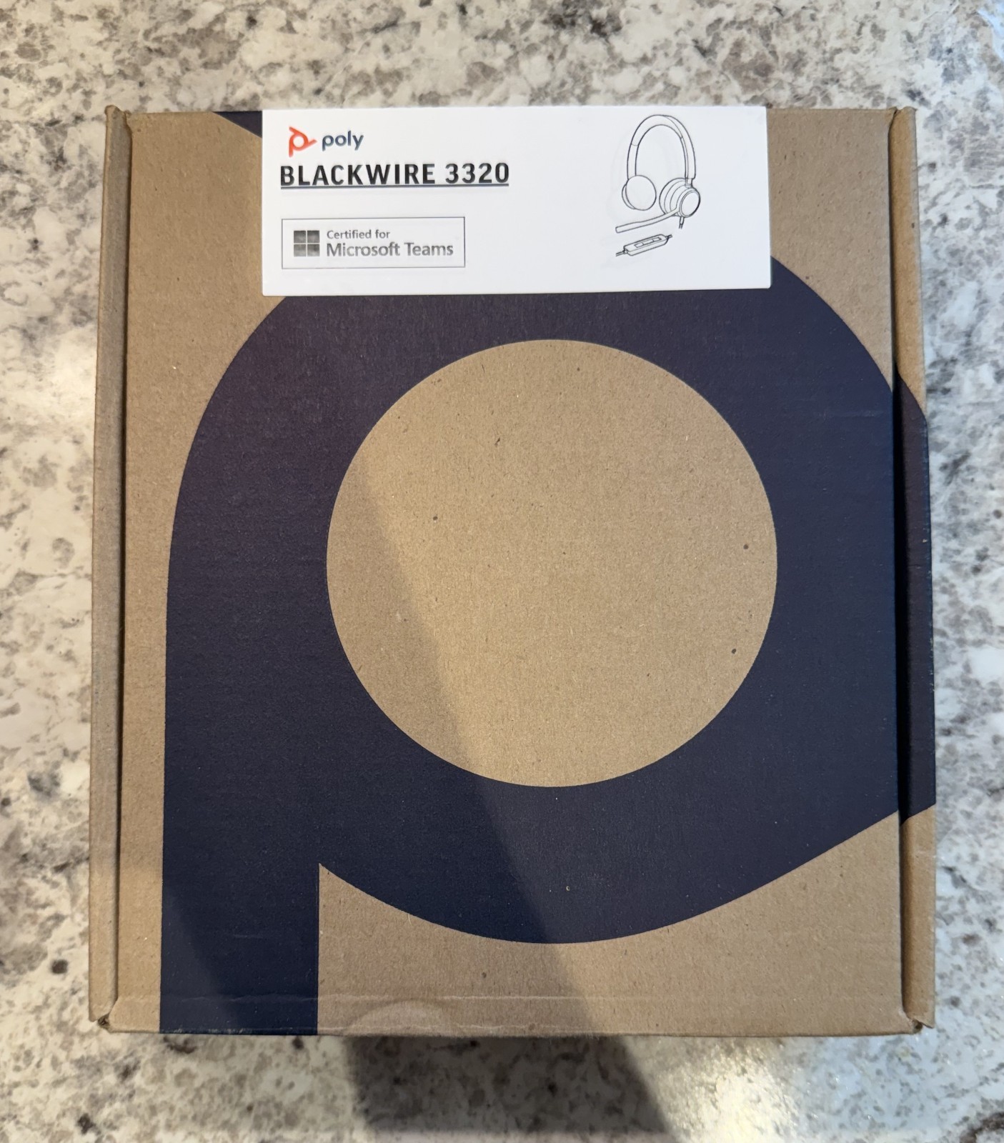NEW Plantronics Blackwire 3320-M USB-A Stereo Headset