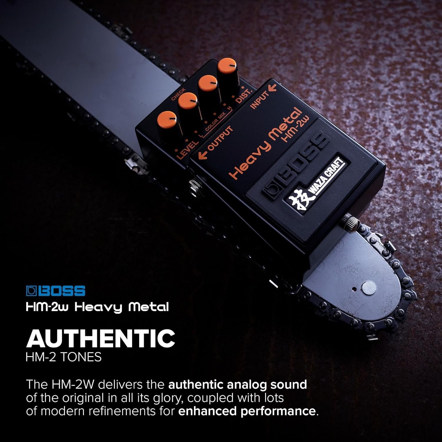 Boss HM-2W Waza Craft Heavy Metal Distortion Pedal