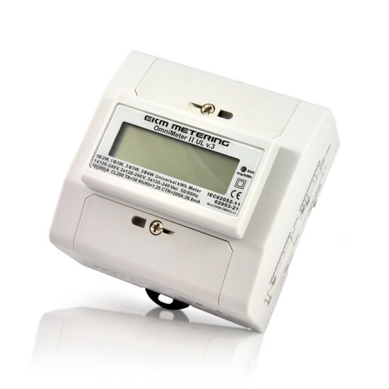 Underwriters Laboratories Listed Electric Meter EKM Metering 10Yr Warranty UL 25