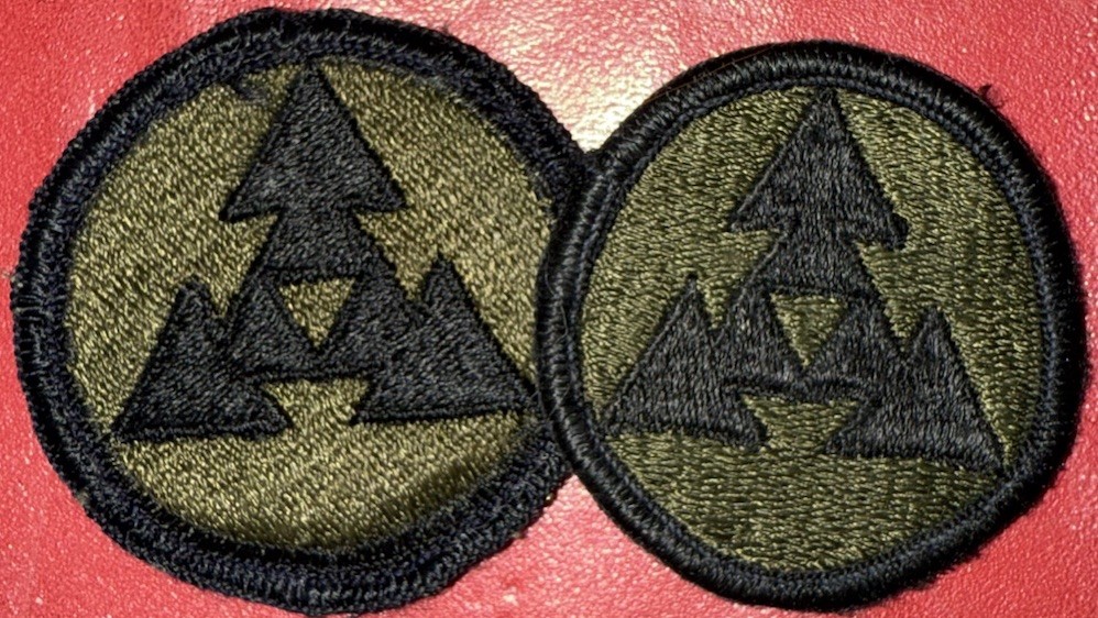 Vietnam War - 1980s 3rd Sustainment / Logistics Command Subdued SSI Patch (AT)