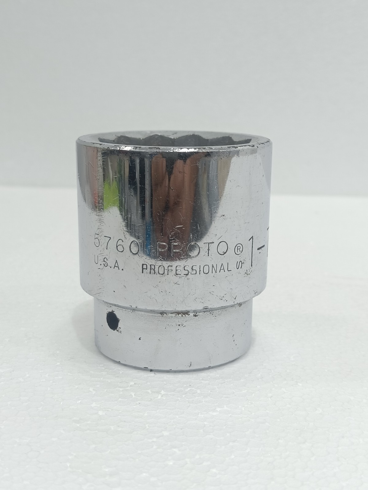 PROTO 5760 1-7/8 IN 1 IN DRIVE 12 POINT SOCKET USA PROFESSIONAL FAST SHIP FEDEX