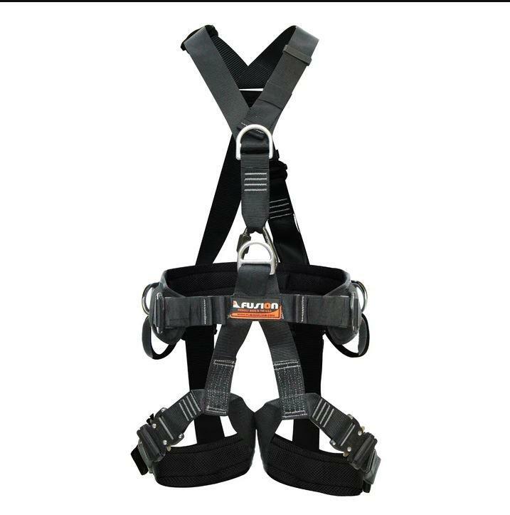 FUSION CLIMB TAC-SCAPE LITE RESCUE HARNESS WITH STEEL QUICK RELEASE LEG BUCKLES