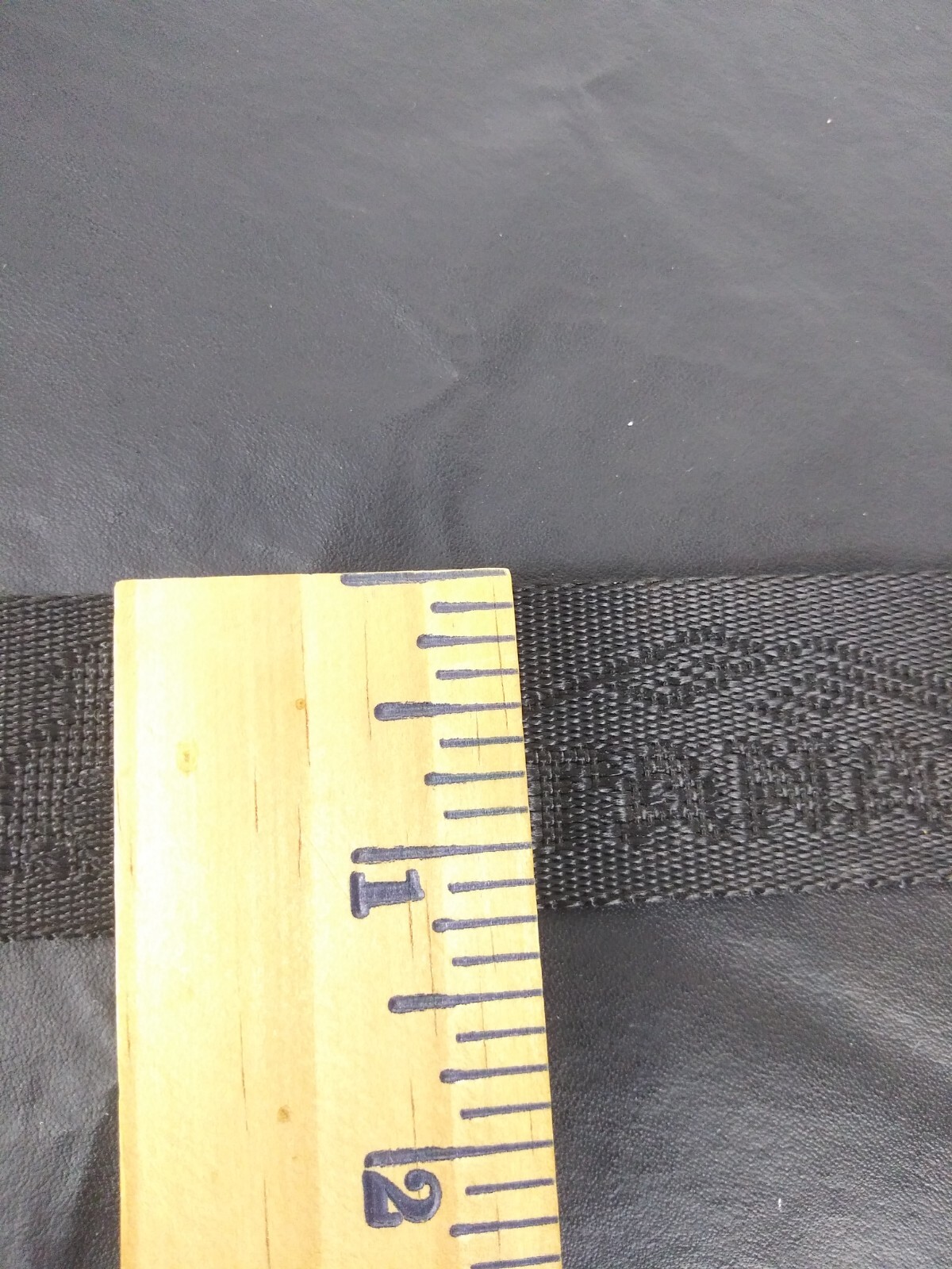 Montana West Black Web Adjustable Bag Strap Replacement STRAP ONLY Embossed Logo