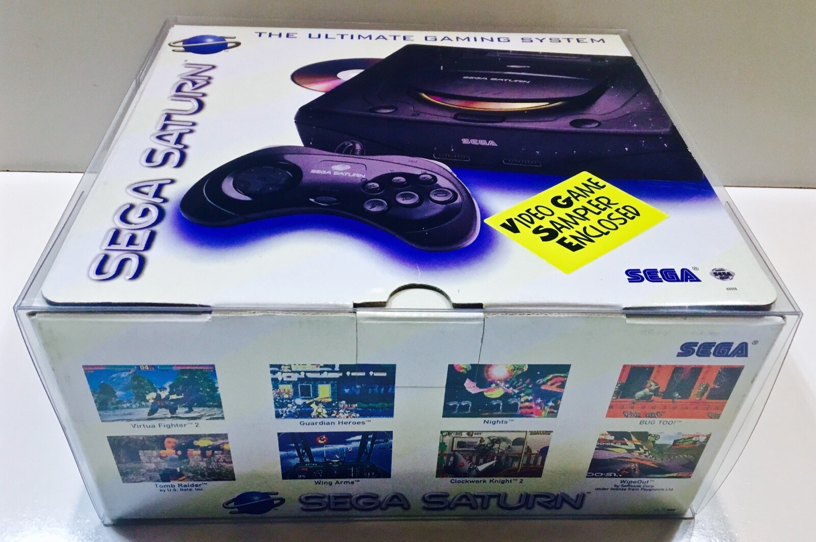 1 Console Box Protector For SEGA SATURN MODEL 2 Please Check Your Size!