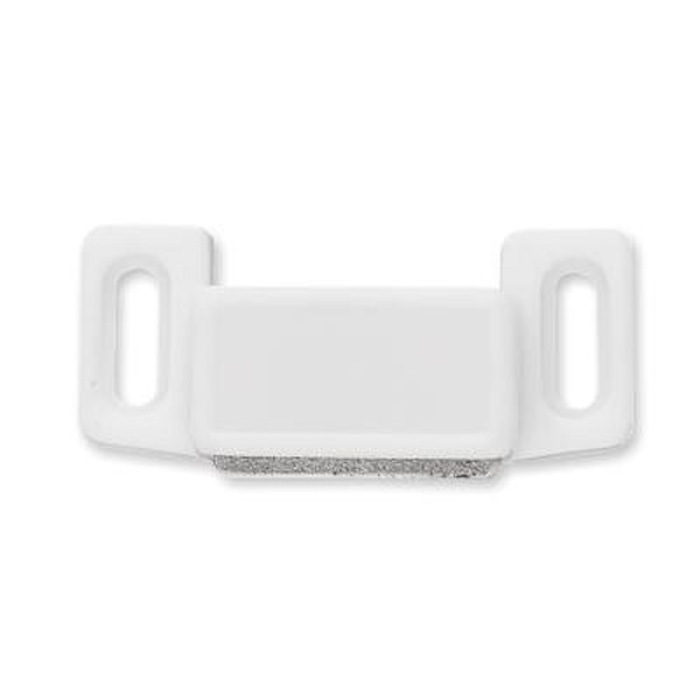 C080X1L-W  Economy Magnetic Catch w/ Strike White 2 Pack