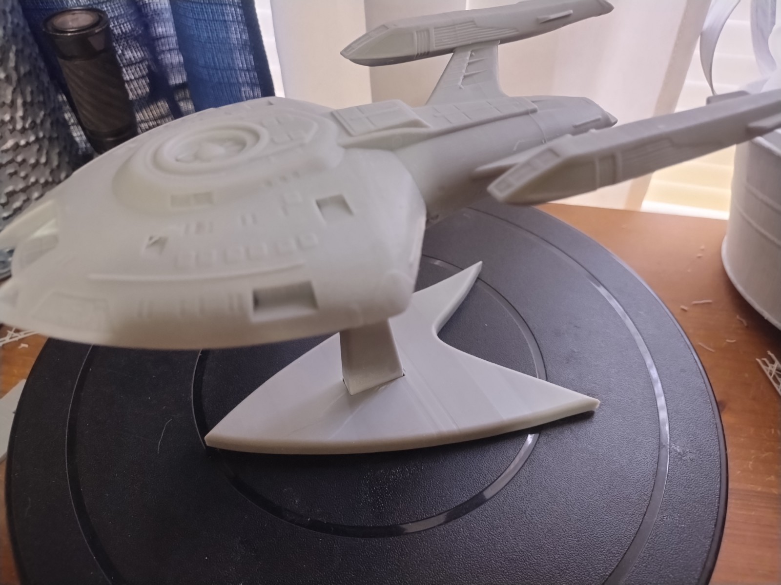 Star Trek Nova Class Starship 3d Resin Print 8"x4"